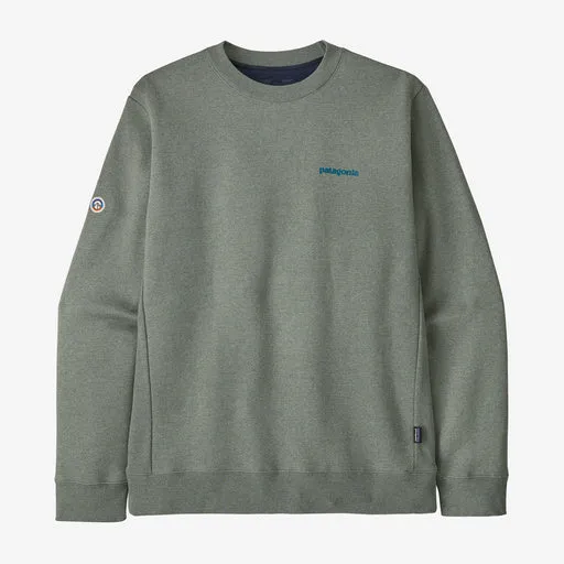 PATAGONIA FITZ ROY ICON UPRISAL CREW SWEATSHIRT - STGN