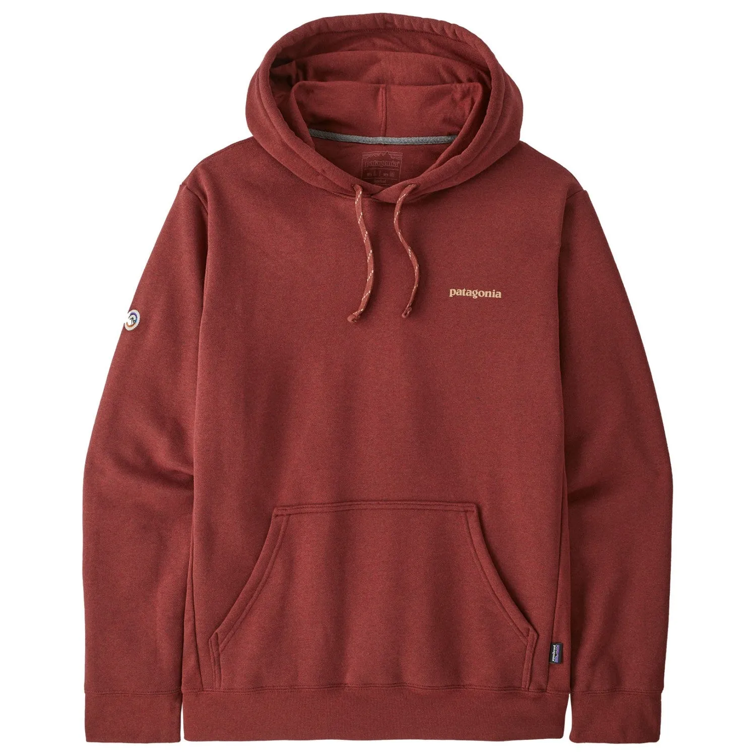 Patagonia Fitz Roy Icon Uprisal Hoody-Mangrove Red