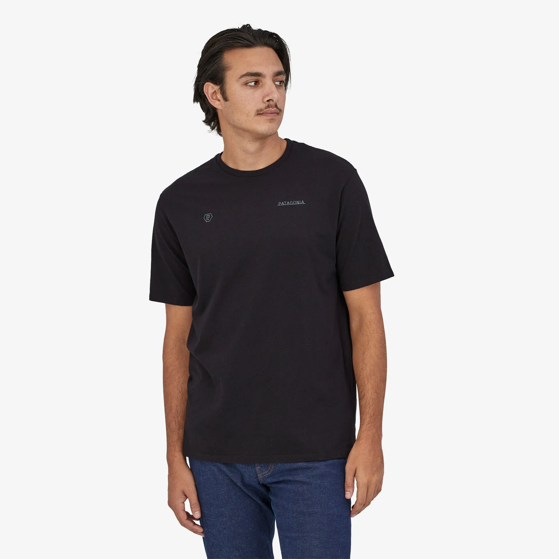 Patagonia Forge Mark Responsibili-Tee-Black