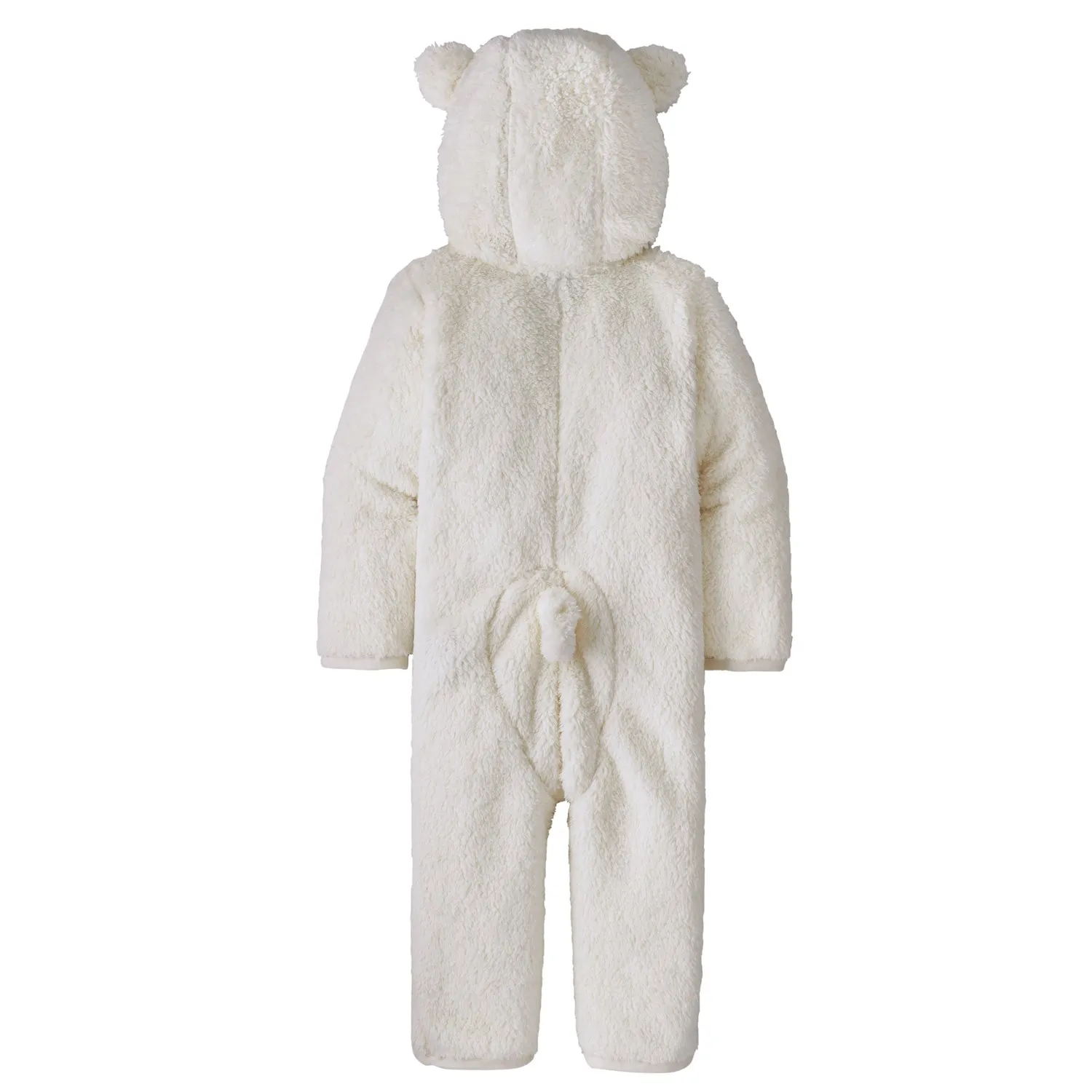 Patagonia Little Kids Furry Friends One-Piece Bunting - Birch White