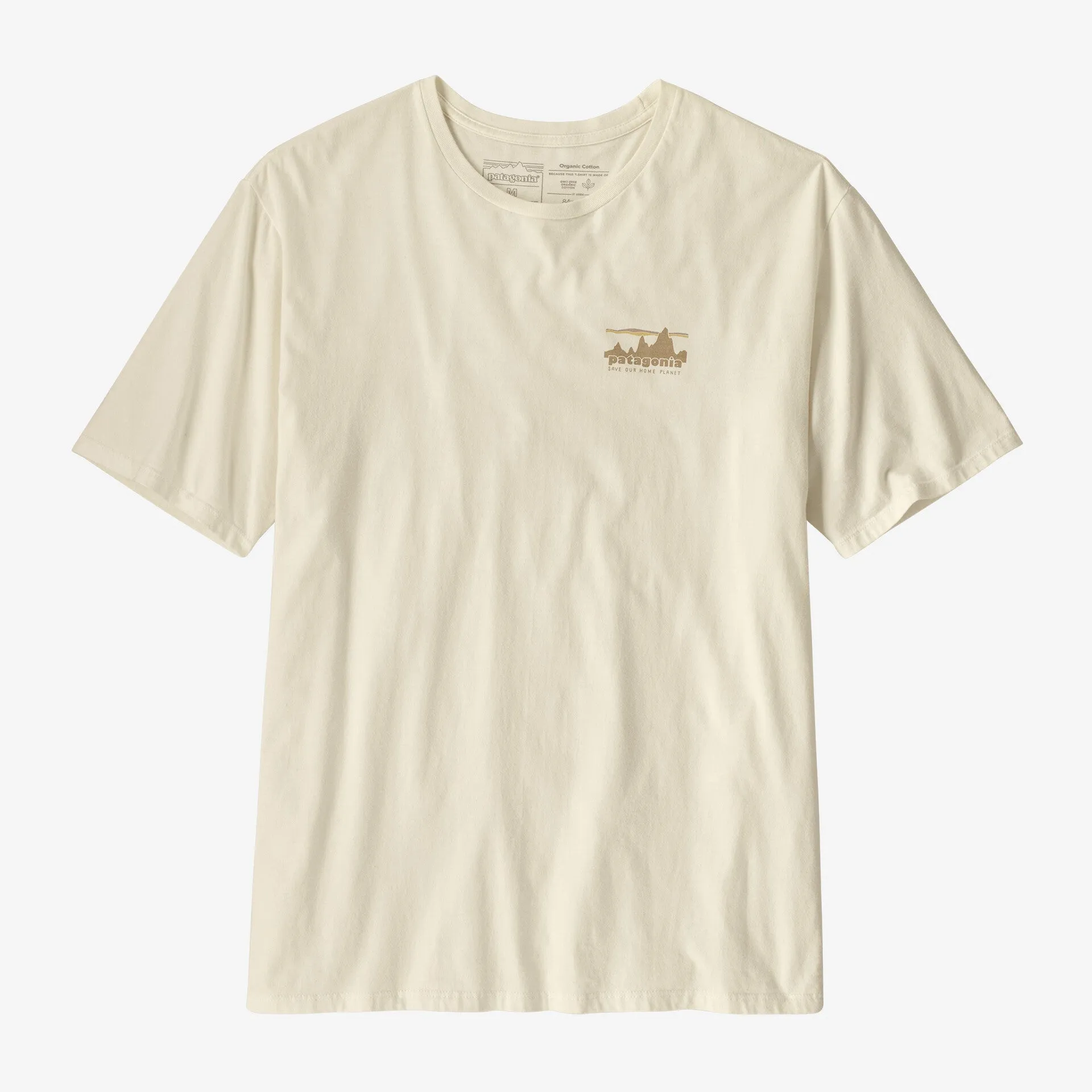 Patagonia Men's '73 Skyline Organic T-Shirt - Birch White