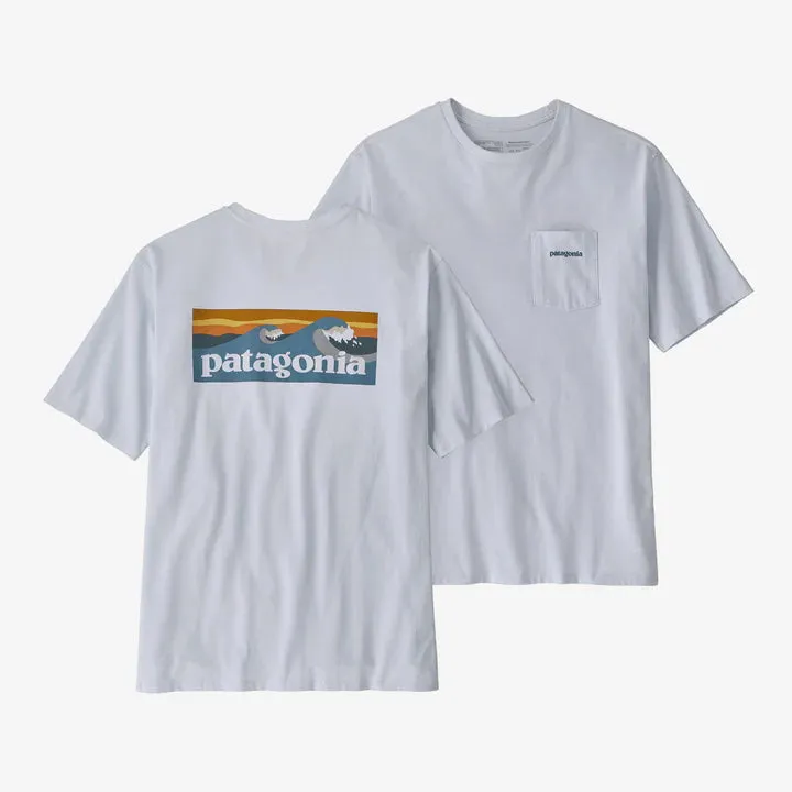 Patagonia Men's Boardshort Logo Pocket Responsibili-Tee