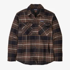 Patagonia Men's Lightweight Insulated Fjord Flannel Shirt-Molasses Brown