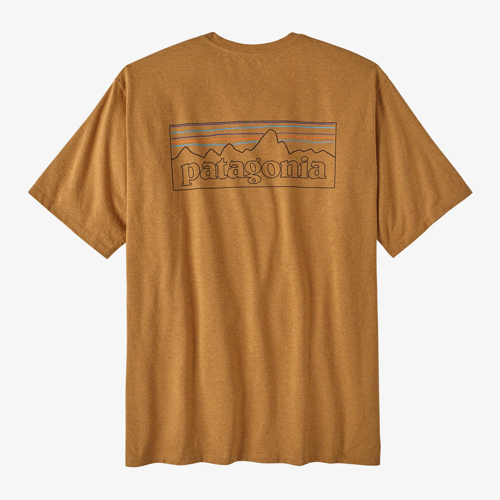 Patagonia M's P-6 Logo Responsibili-Tee - Golden Caramel