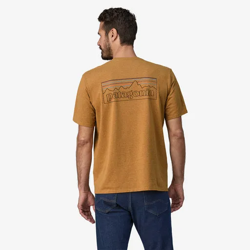 Patagonia M's P-6 Logo Responsibili-Tee - Golden Caramel