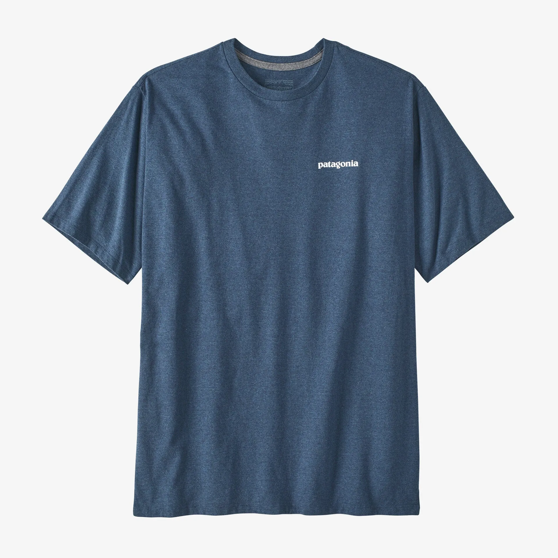 Patagonia M's P-6 Logo Responsibili-Tee - Utility Blue