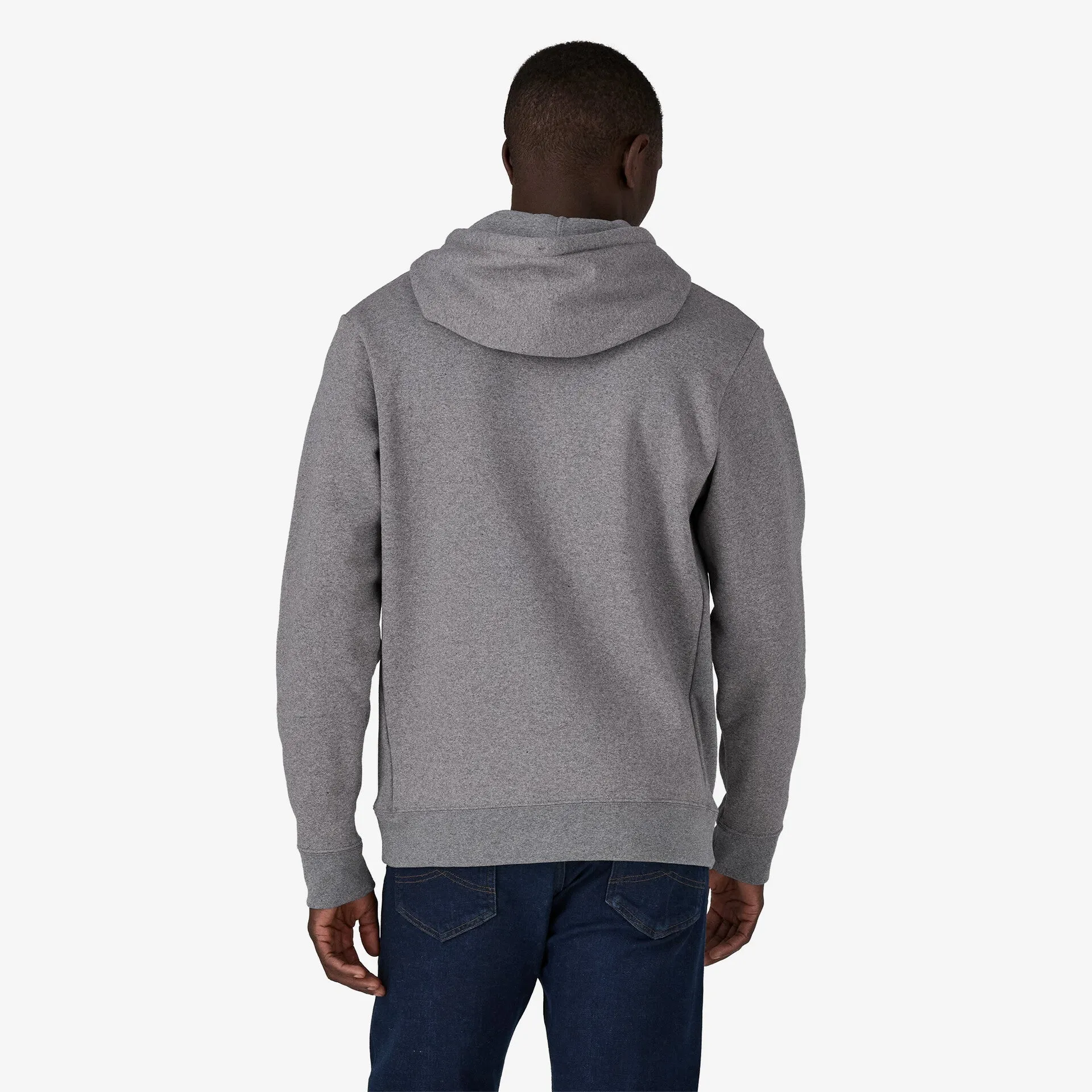 Patagonia P-6 Logo Uprisal Hoody-Gravel Heather