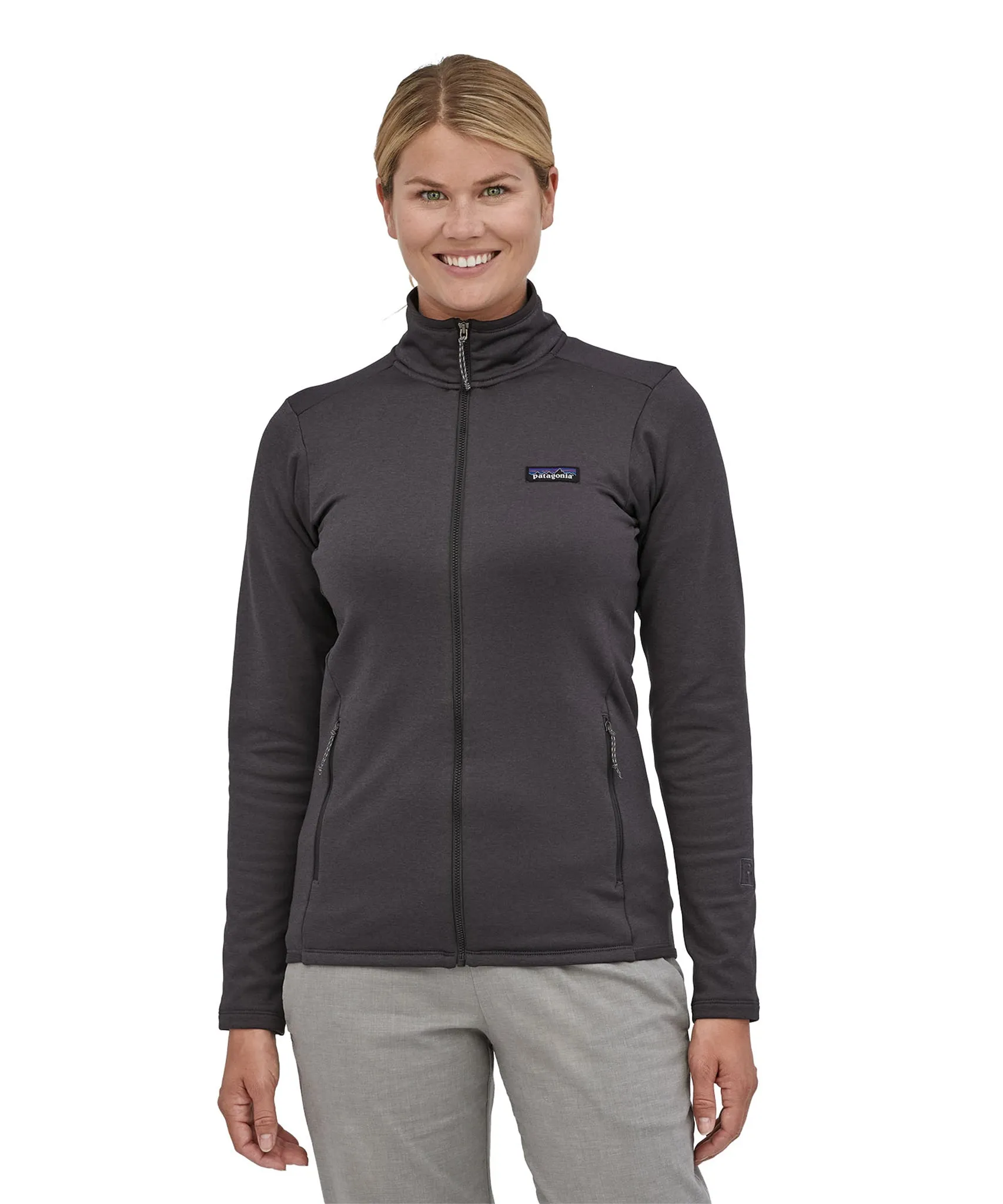 Patagonia Women's R1 Daily Jacket - Ink Black/Black X-Dye