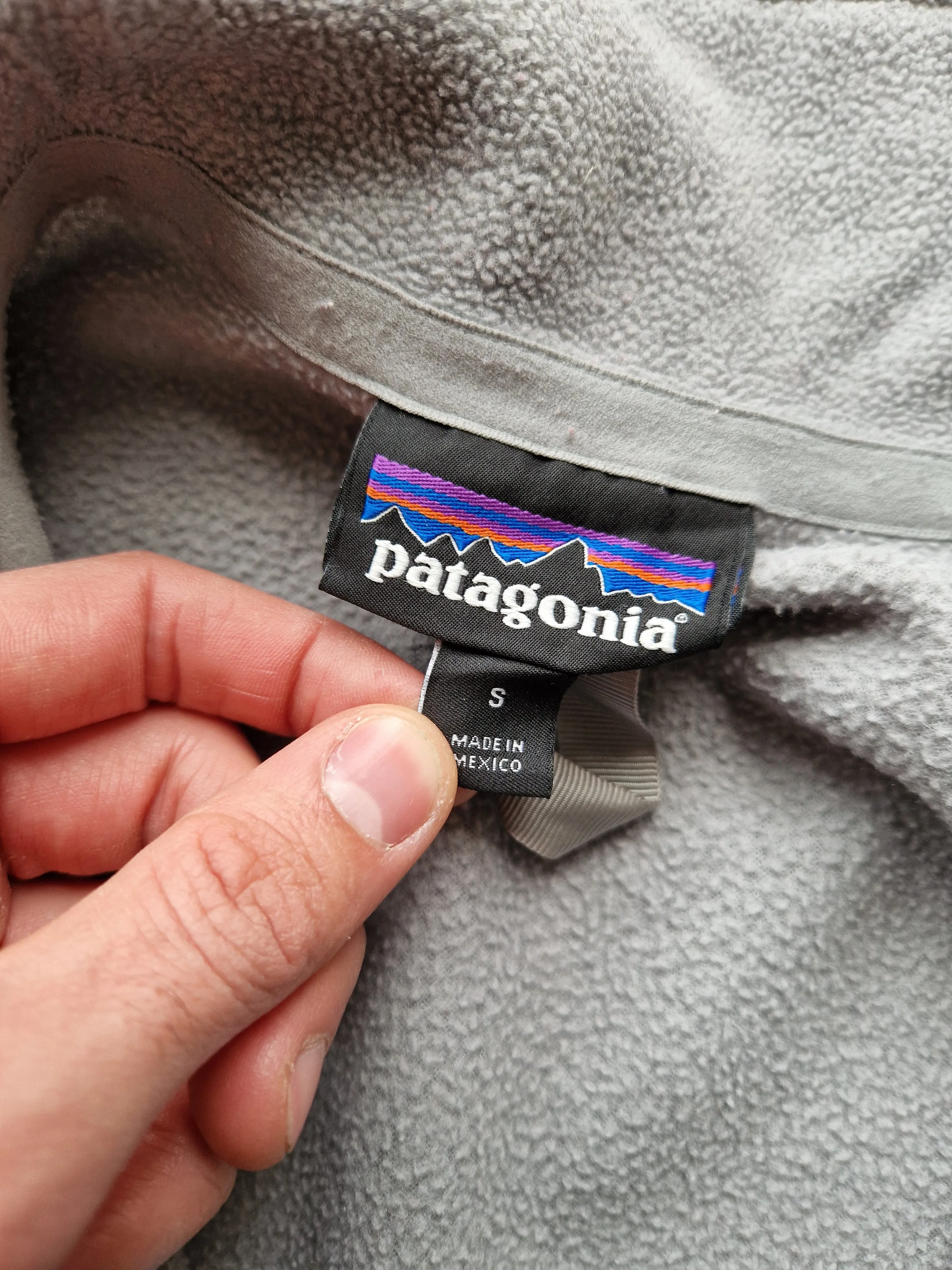 Patagonia Zip Up Fleece- Size S UK 10