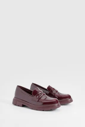 Patent Chunky Loafers