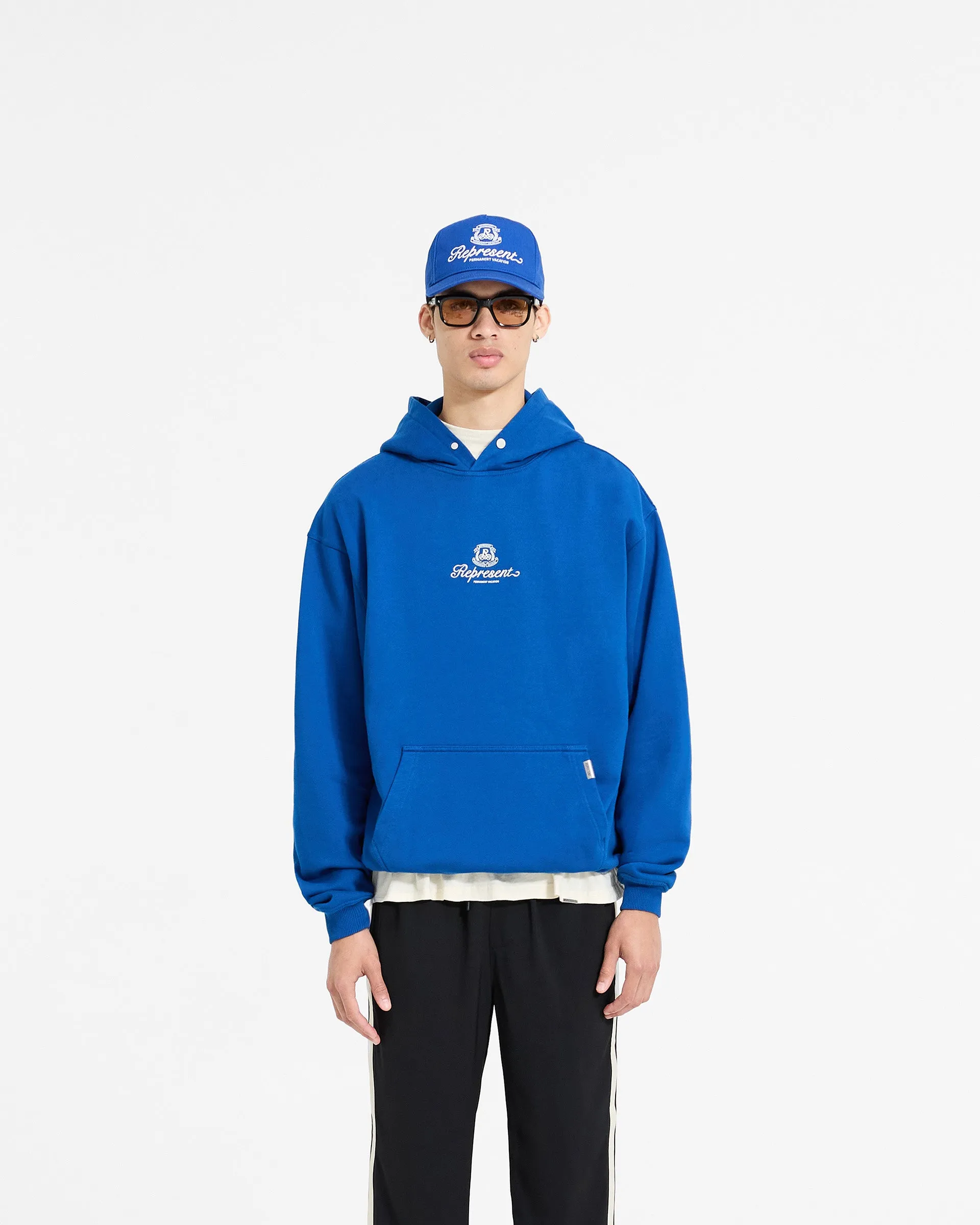 Permanent Vacation Hoodie - Royal Blue