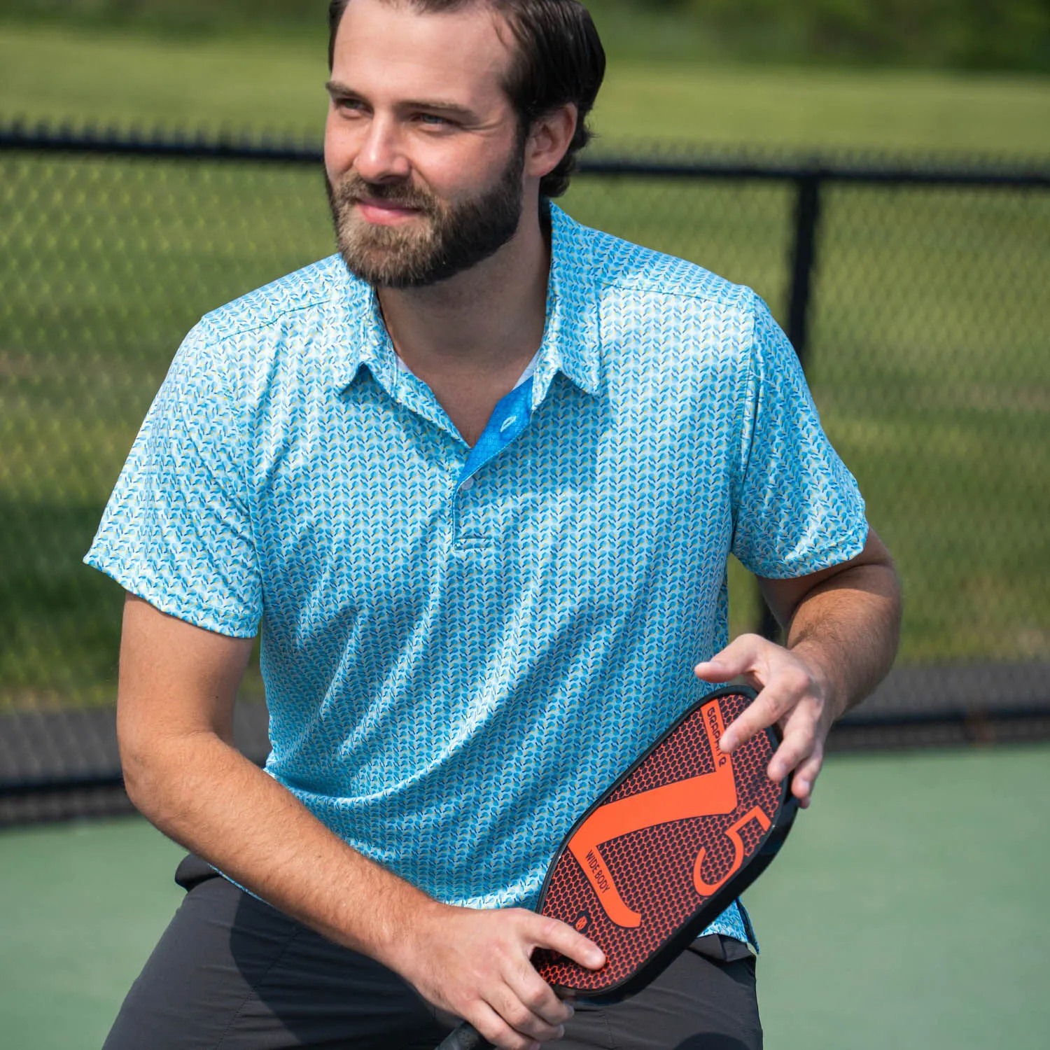 Pickleball Short Sleeve Polo Shirt - Rally 