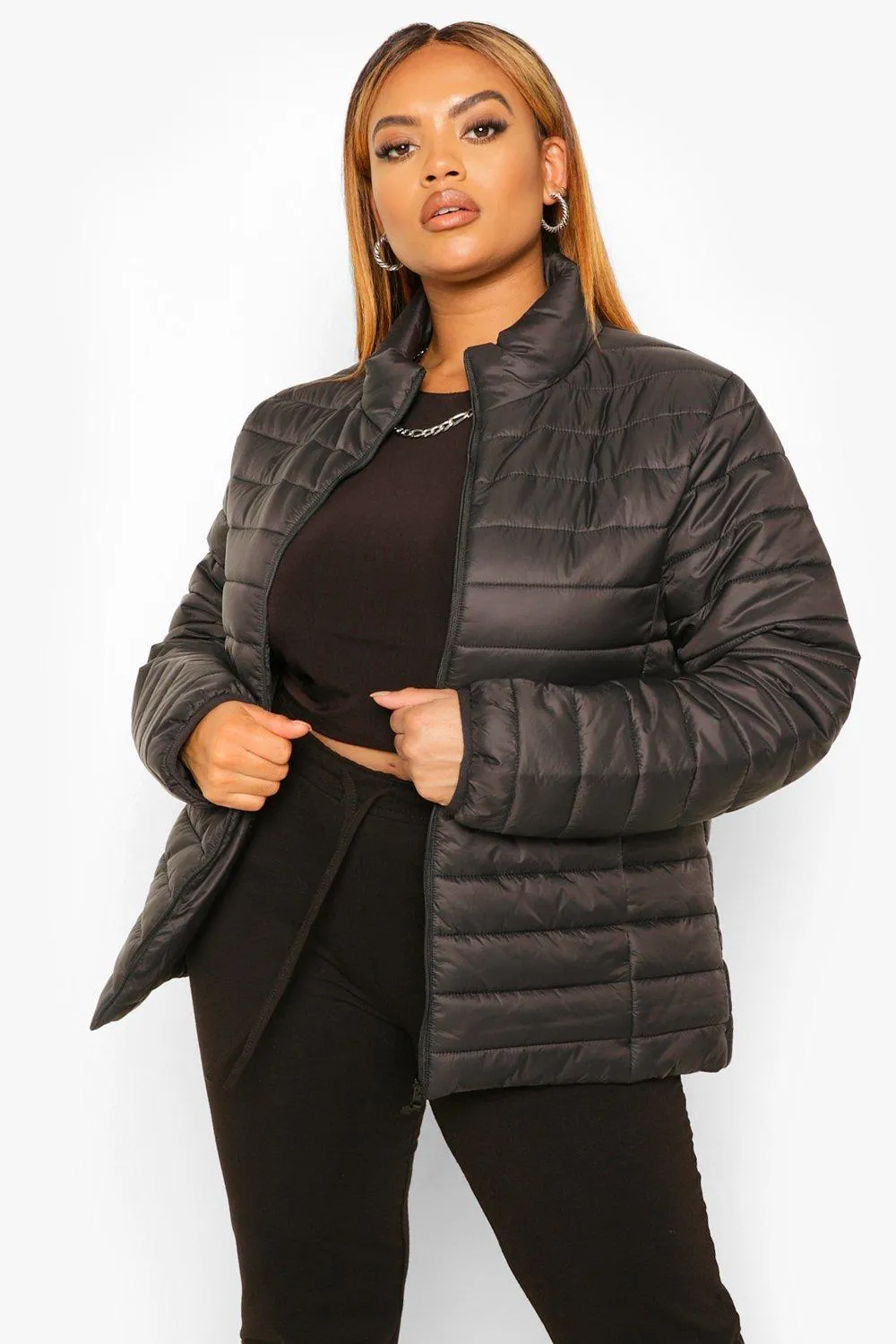 Plus Basic Puffer Jacket