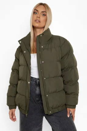 Plus Padded Puffer Jacket