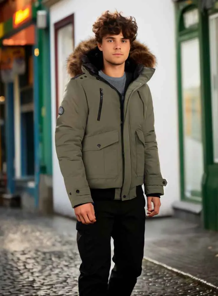 POINT ZERO ASPENDuvet VégétalienBomber d’hiver -35°C6 Couleurs|POINT ZERO ASPENVegan DownWinter Bomber -35°C6 Colors