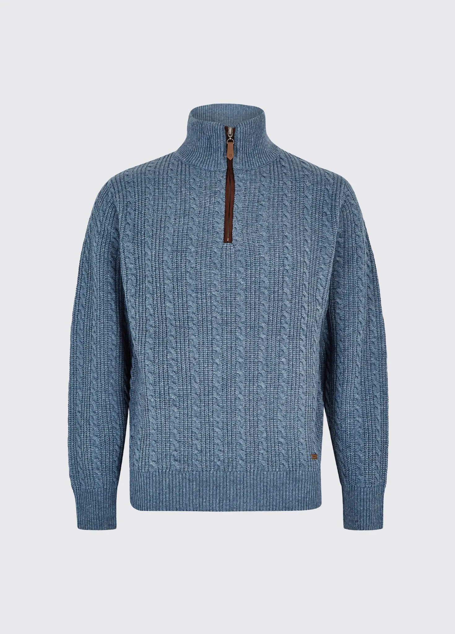 Portnahinch Knitted Sweater - Slate Blue