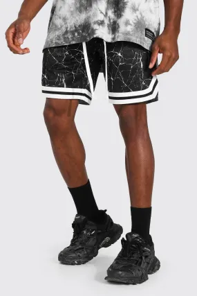 Print Mesh Basketball Short