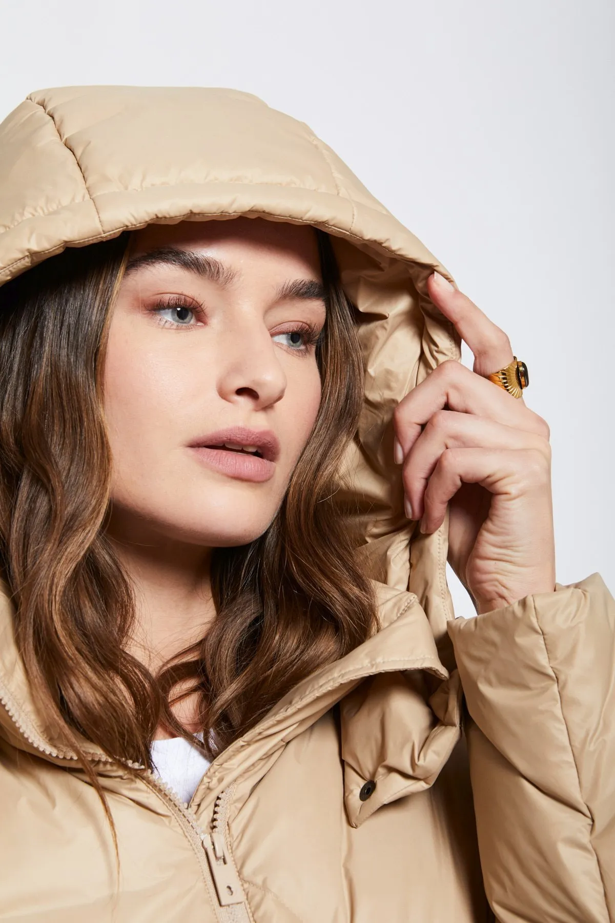 Puffer midi jacket