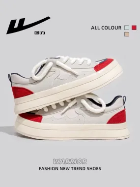 Pull back canvas shoes women's 2023 spring and autumn new big head skate shoes women's thick bottom all-match retro dopamine wom