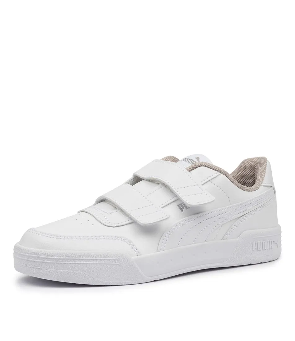 PUMA Caracal V Ps Vel Jr Wht