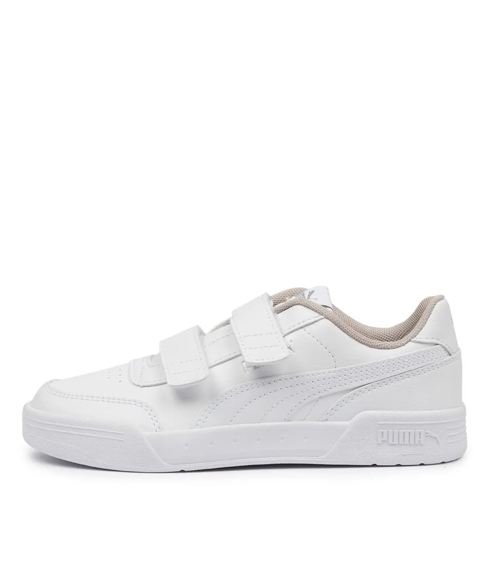 PUMA Caracal V Ps Vel Jr Wht
