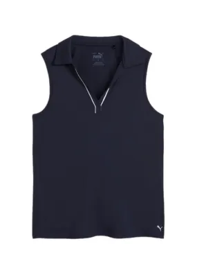 Puma Golf W Cloudspun Piped Sl Polo