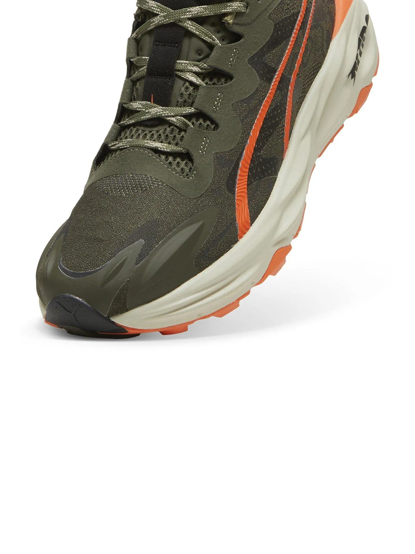 Puma Mens Running Fast-Trac Nitro 3 Trainers - Khaki