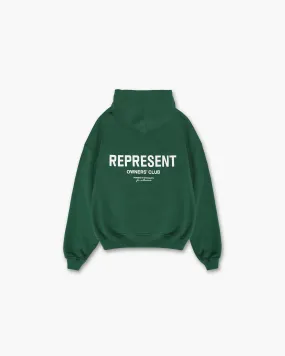 Represent Owners Club Hoodie - Racing Green