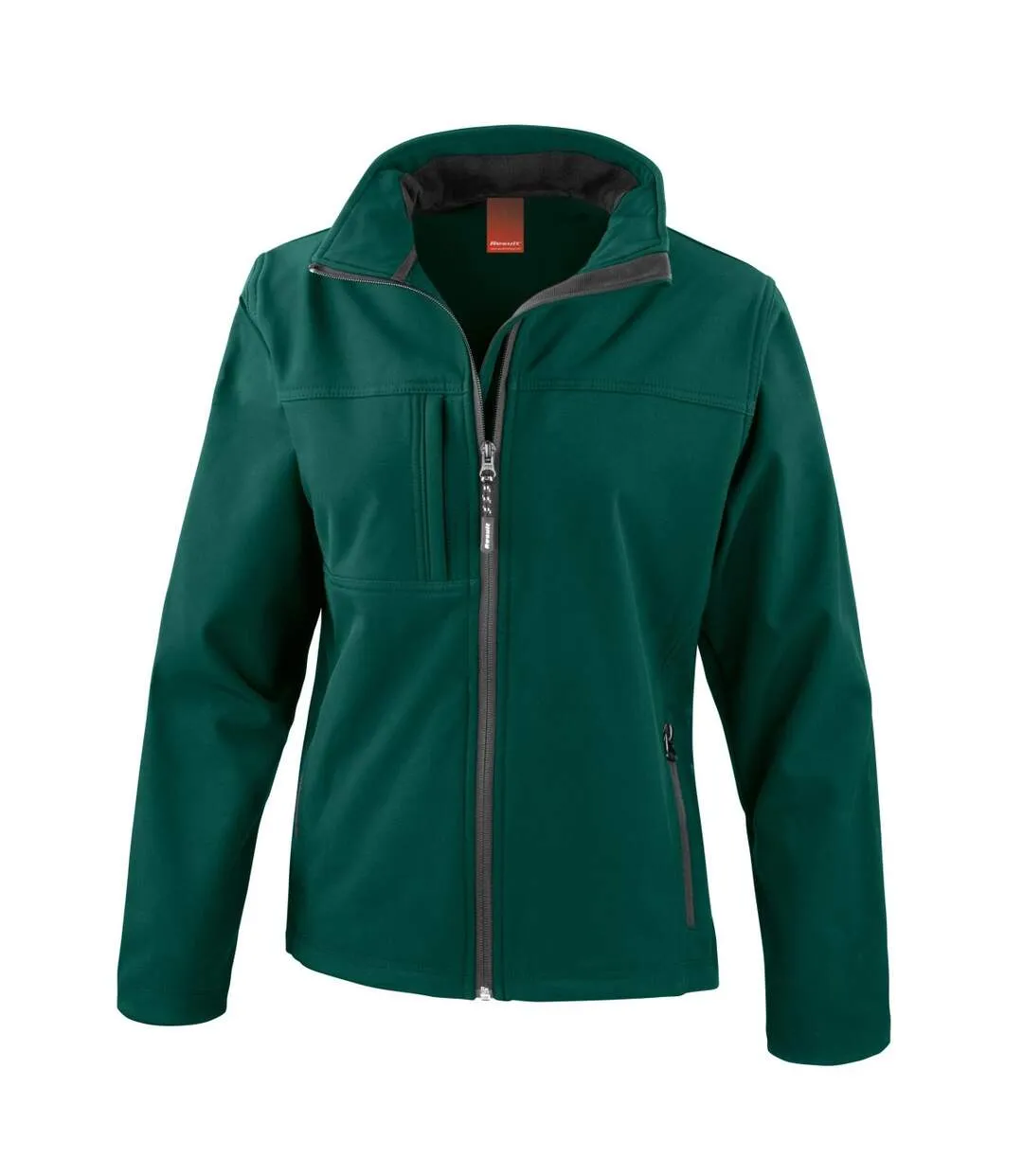 Result Womens Softshell Premium 3 Layer Performance Jacket (Waterproof, Windproof & Breathable) (Bottle Green) - UTBC2045