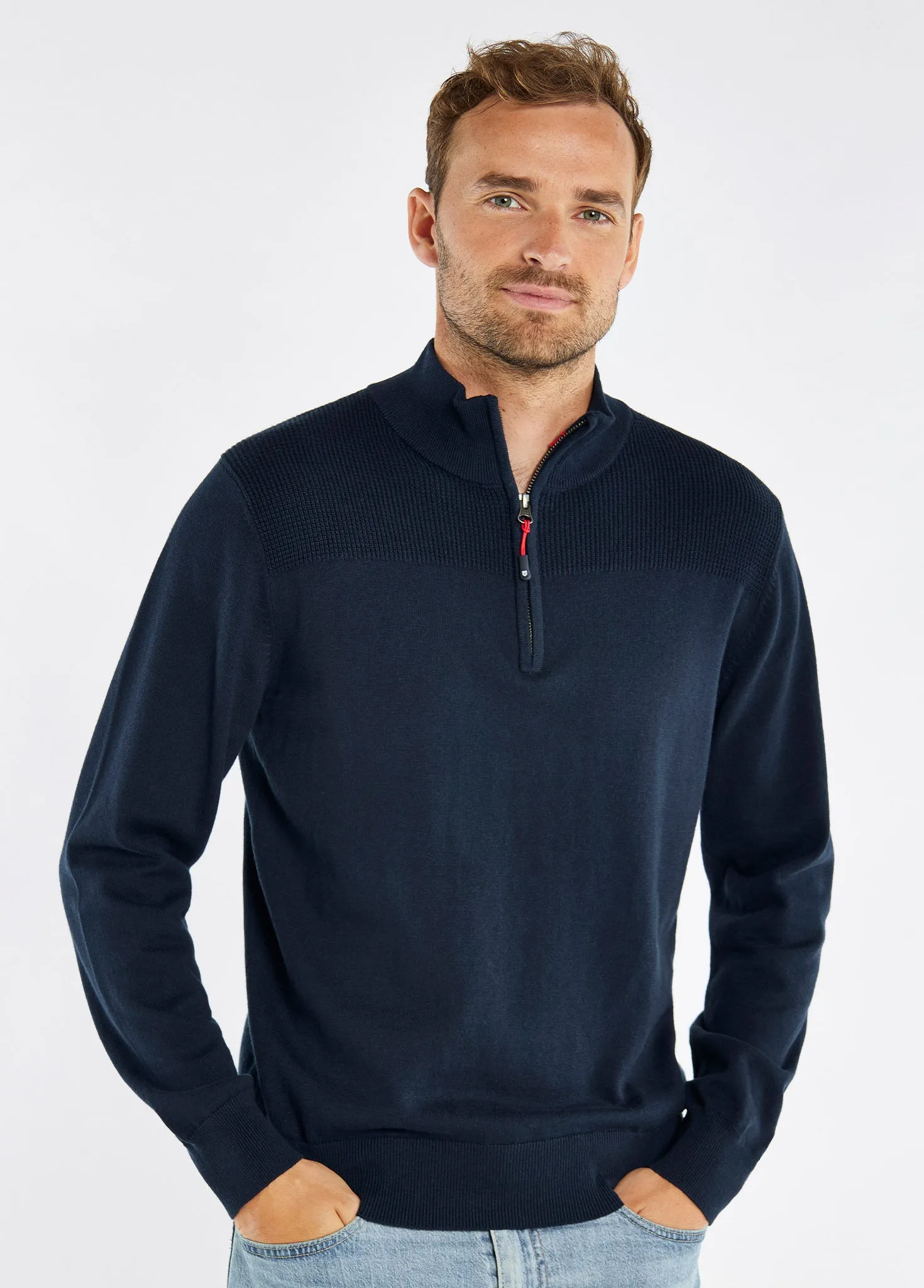 Richhill Cashmere sweater - Navy