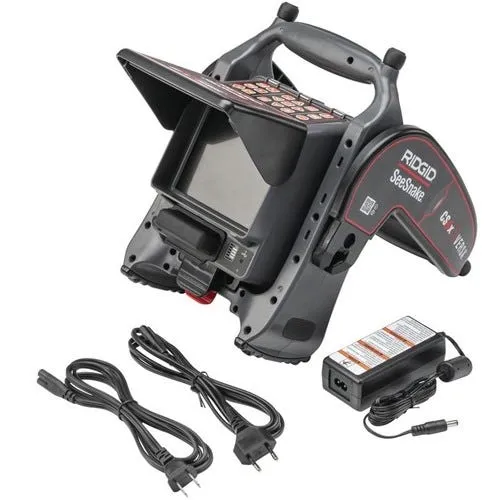 RIDGID SeeSnake Mini Pro Camera CS6x VERSA Monitor 200' HDR TruSense Self-Leveling Reel Battery Kit 76883 + 64968
