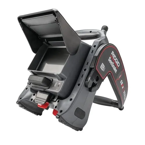RIDGID SeeSnake Mini Pro Camera CS6x VERSA Monitor 200' HDR TruSense Self-Leveling Reel Battery Kit 76883 + 64968