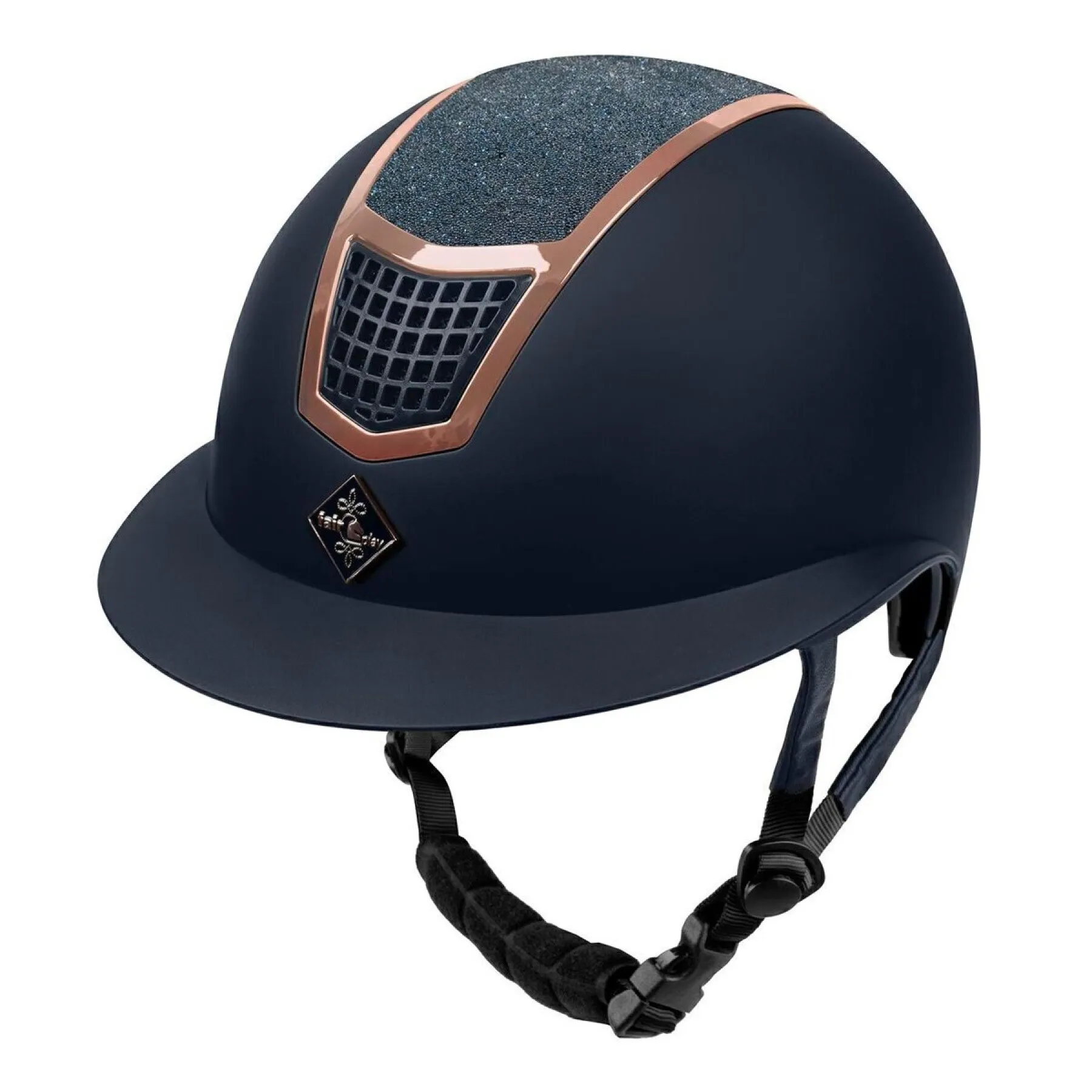 Riding helmet Fair Play Quantinum Eclipse Rosegold W-V