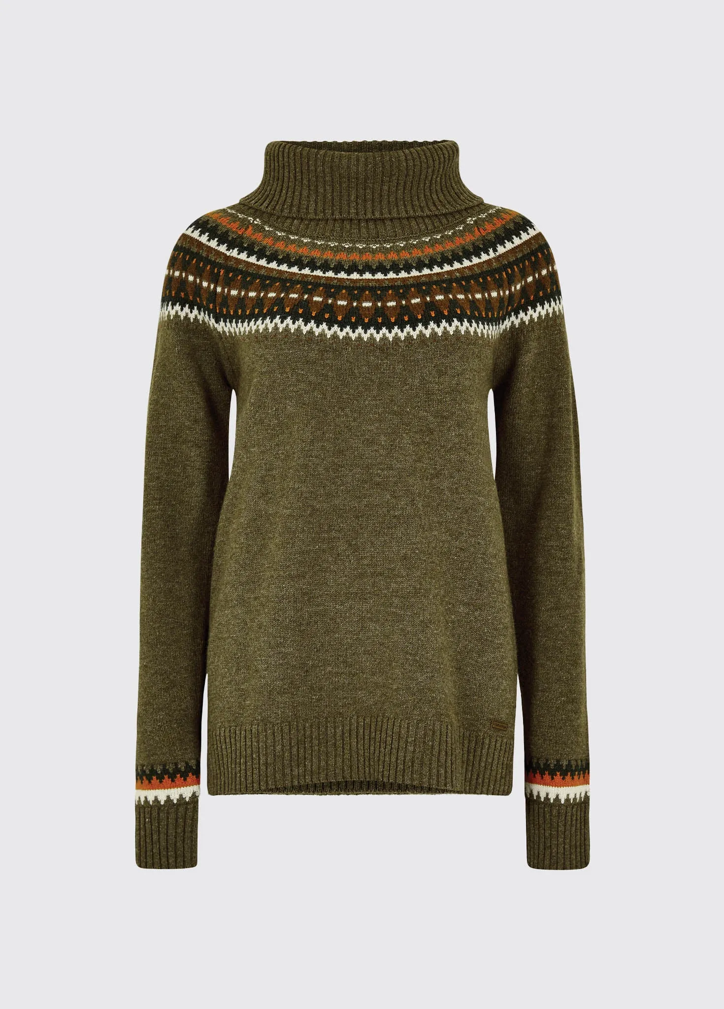 Riverdale Knitted Sweater - Dusky Green