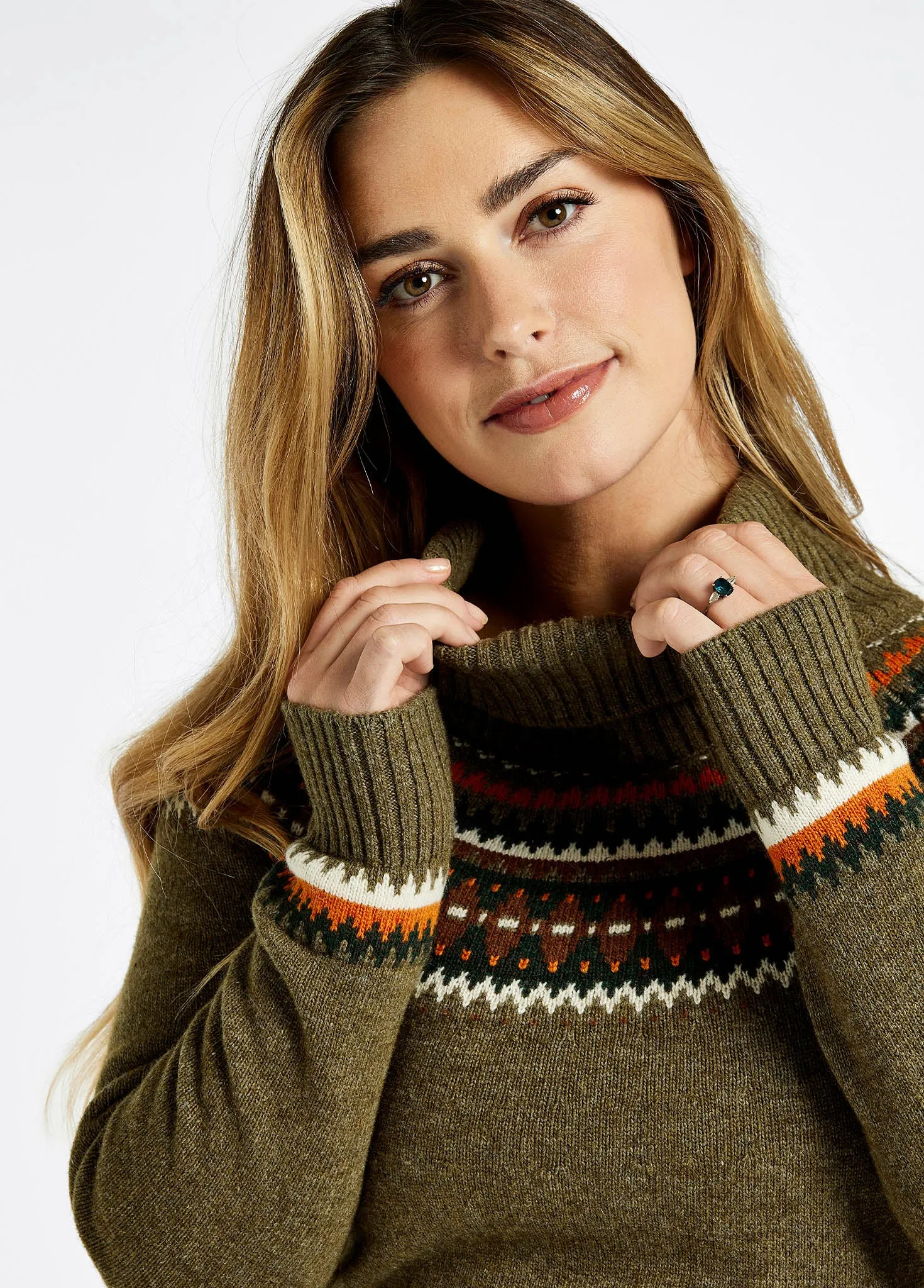 Riverdale Knitted Sweater - Dusky Green