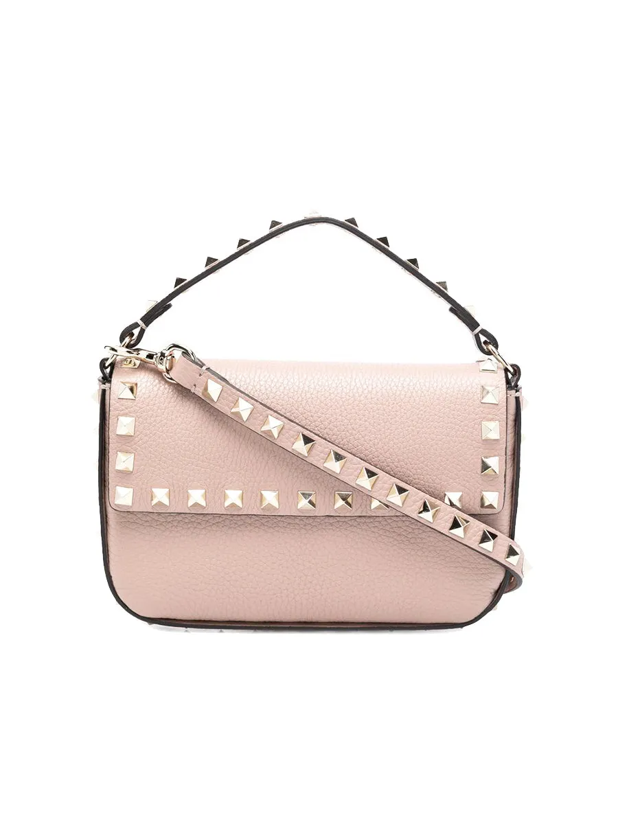 Rockstud Grainy Calfskin Bag