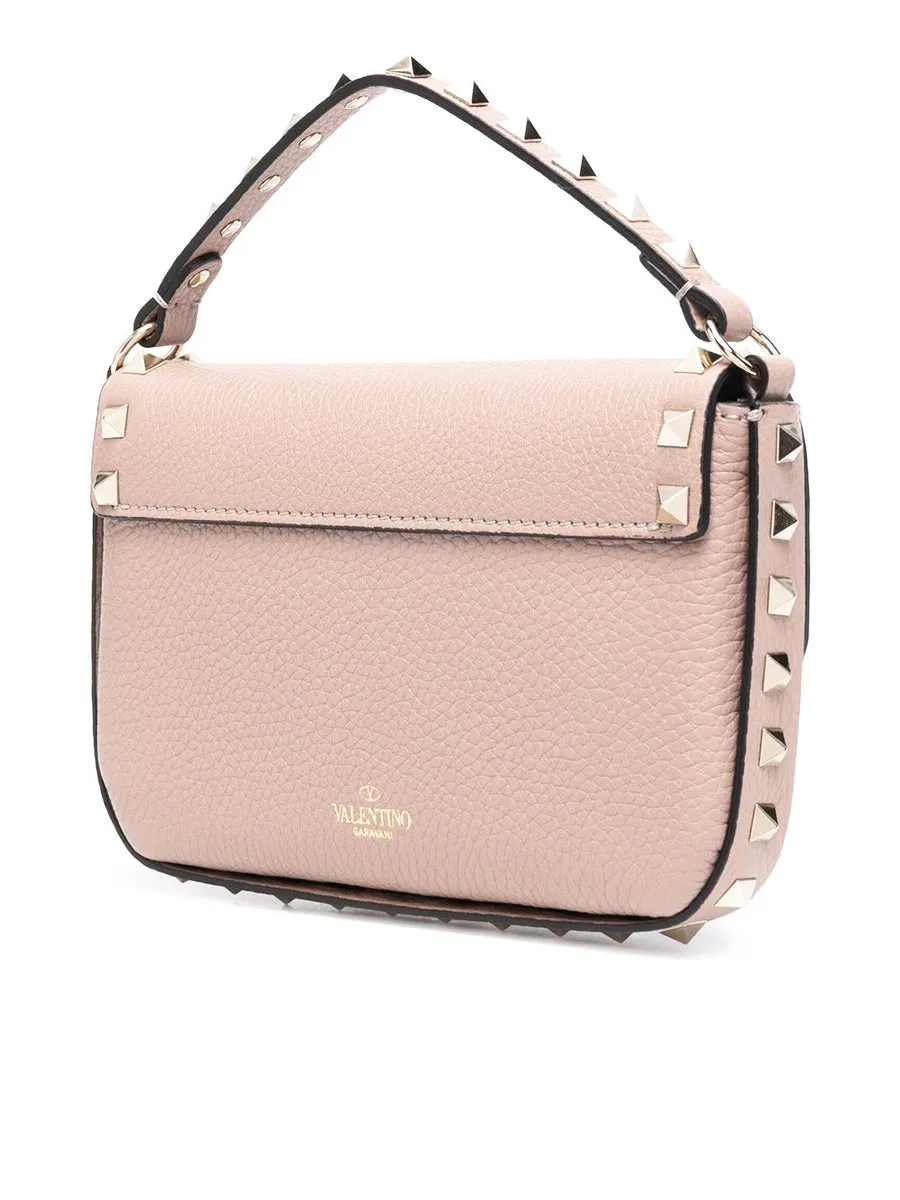 Rockstud Grainy Calfskin Bag