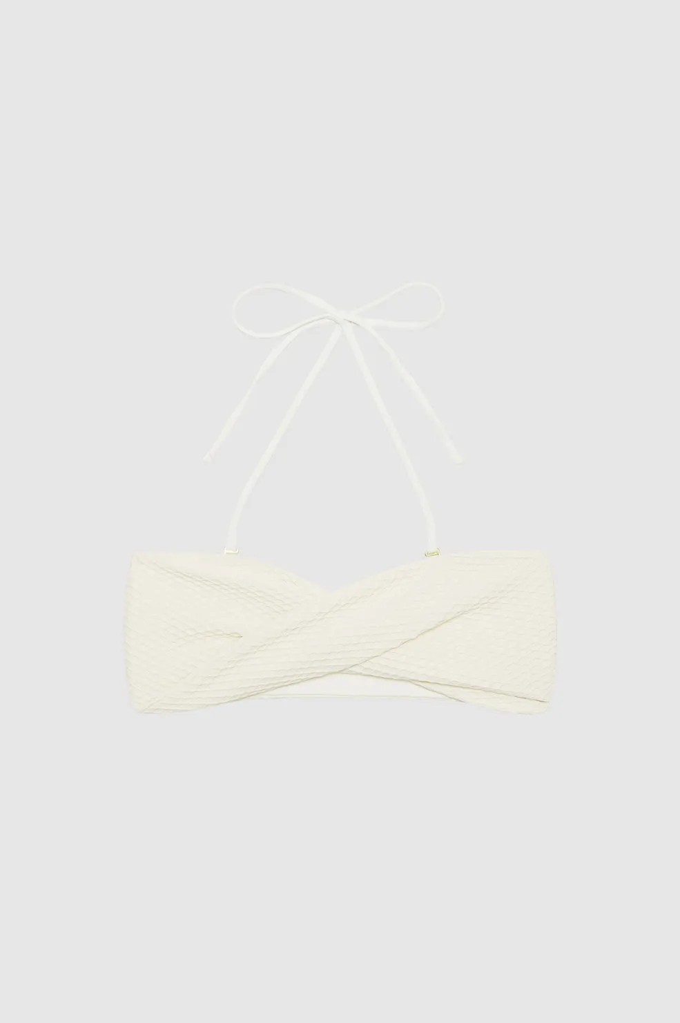 Rosa Bikini Top - Cream