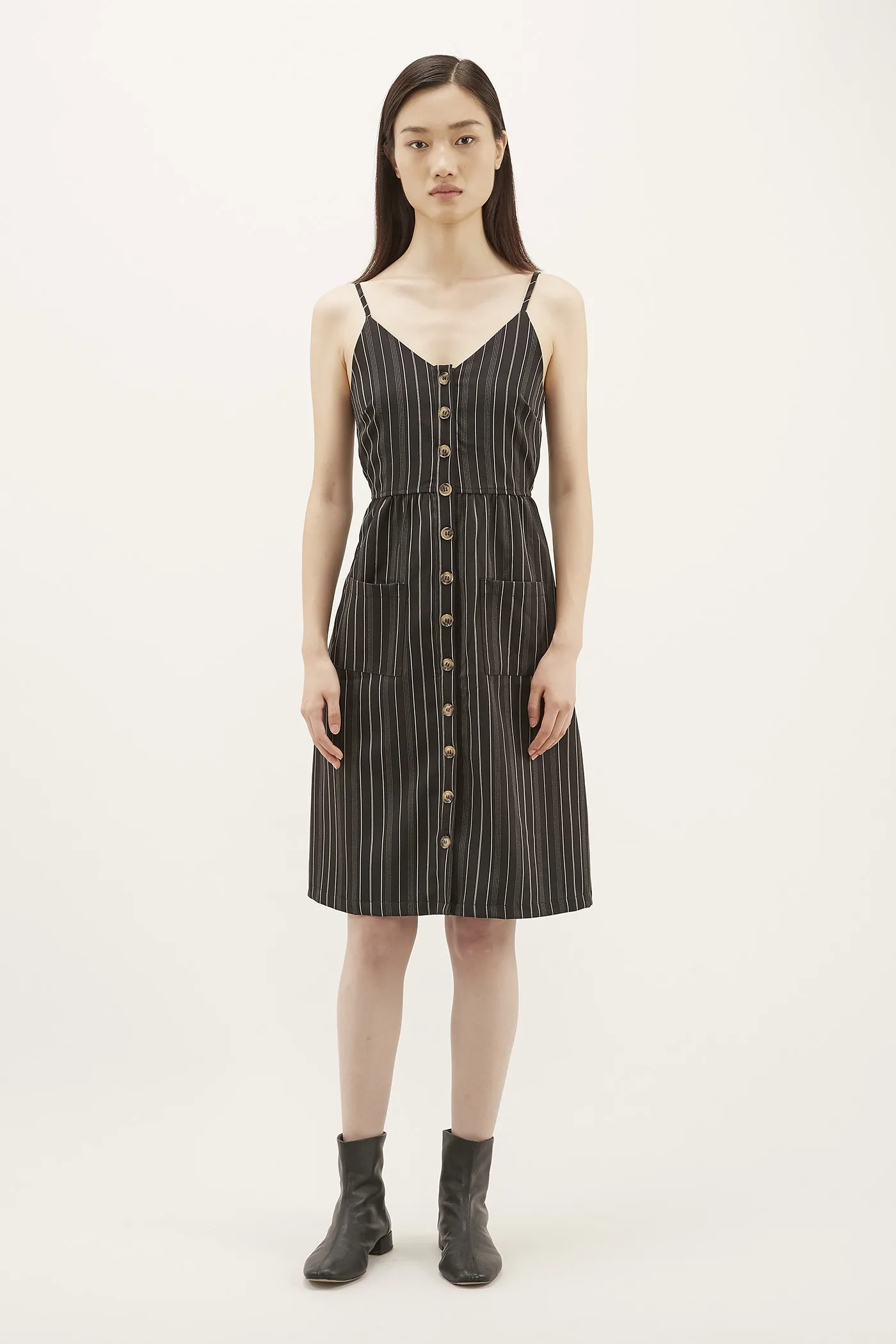 Roselyn Pinstripe Dress 