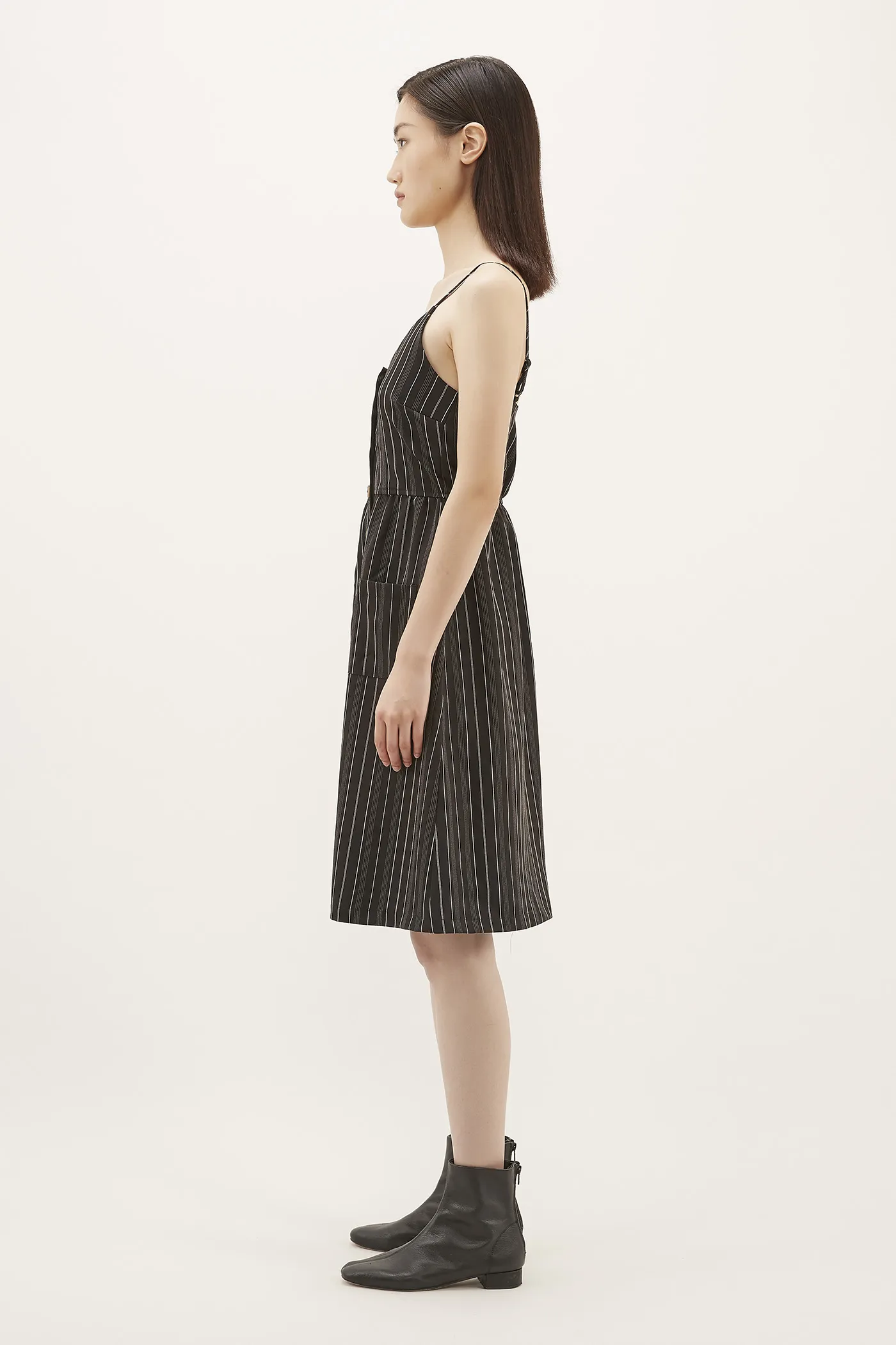 Roselyn Pinstripe Dress 