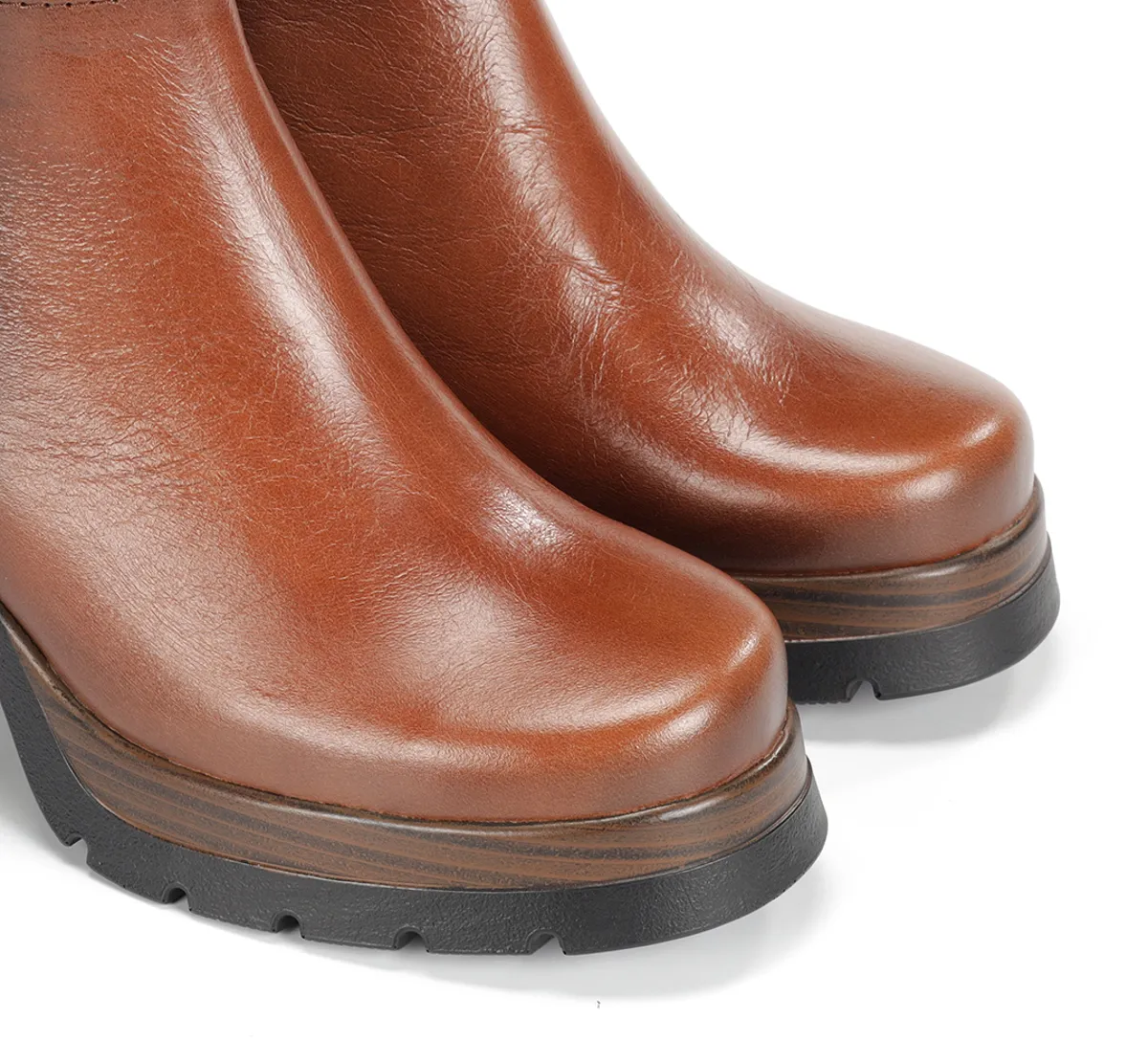 SAFE D9413 Brown  Ankle Boot