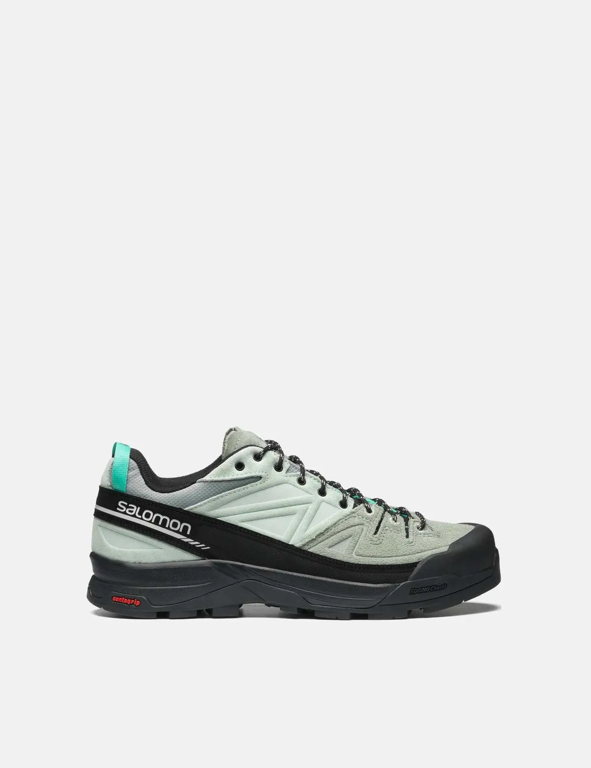 Salomon X ALP LTR Trainers Sneakers - Black/Green Milieu/Bay