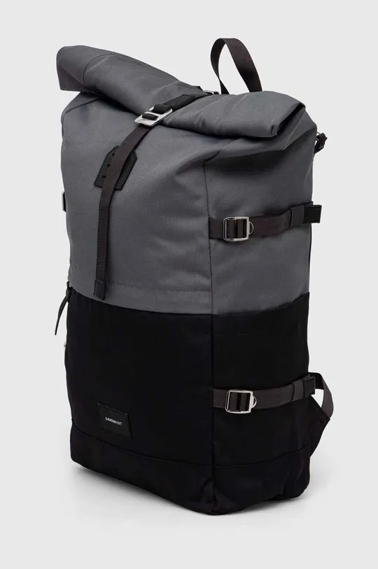 Sandqvist backpack Bernt gray color SQA2054
