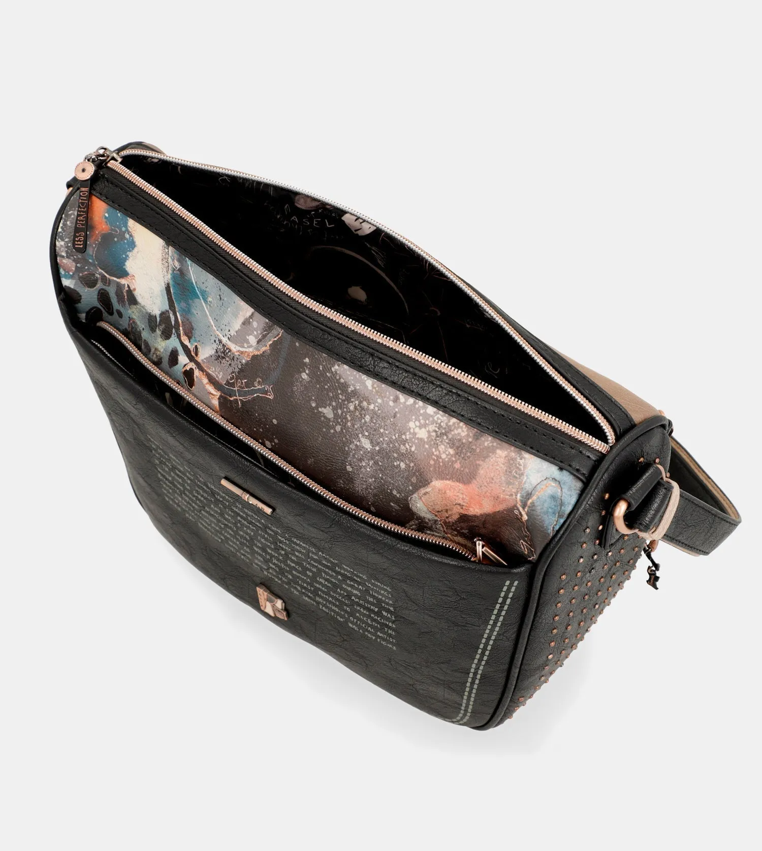 Shōen large shoulder bag with pockets