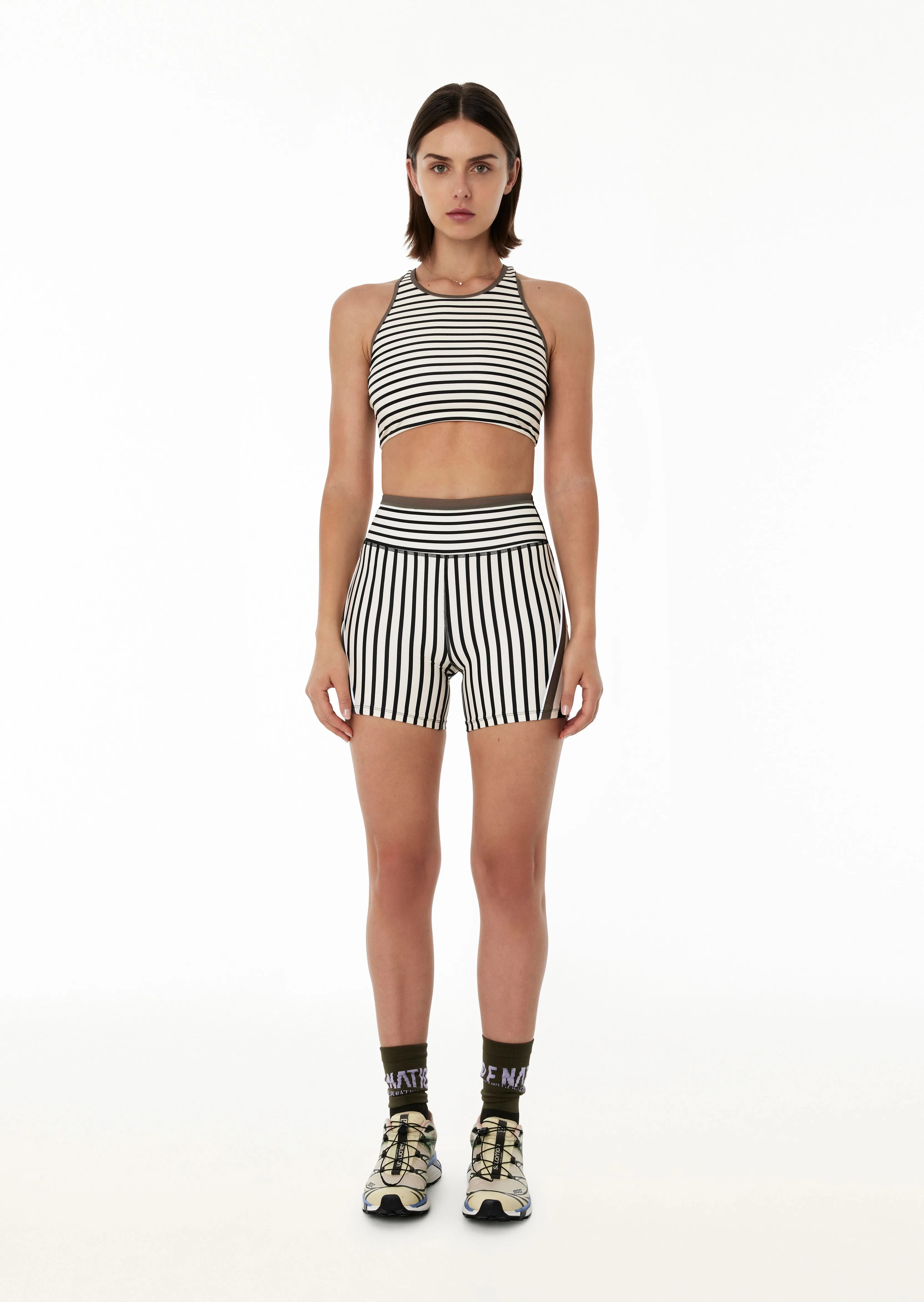 SLIPSTREAM TANK IN STRIPE PRINT