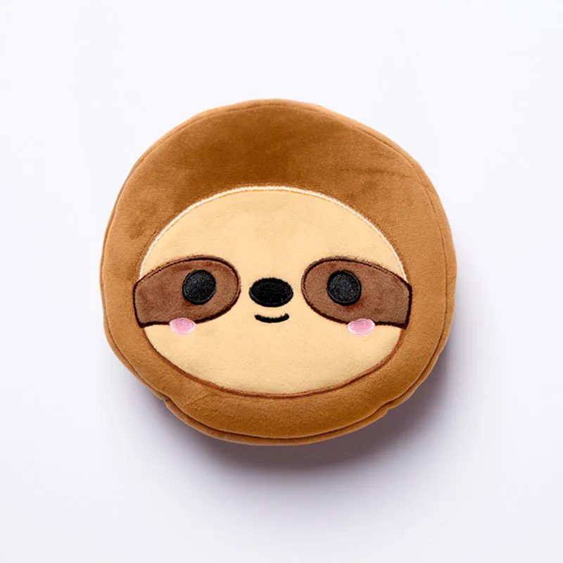 Sloth Relaxeazzz Plush Round Travel Pillow & Eye Mask Set CUSH276