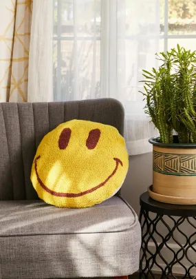 Smile Throw Pillow-