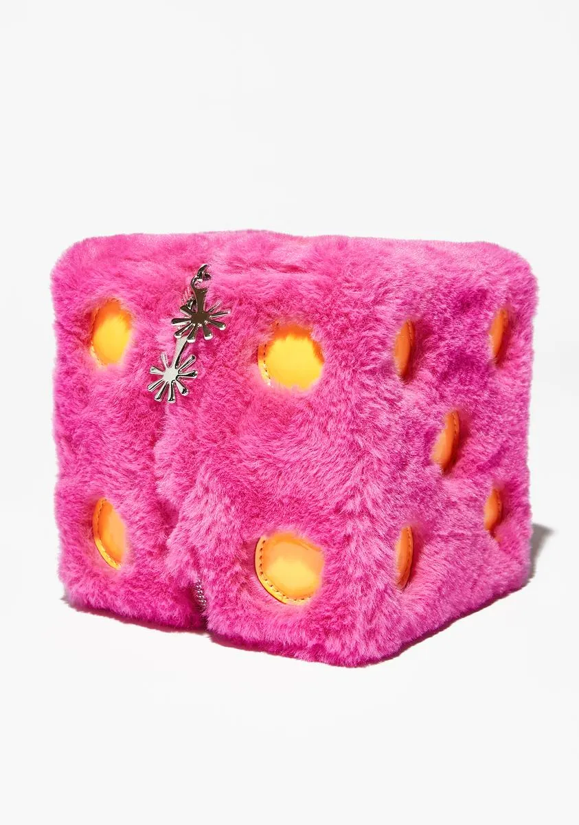Snake Eyes Fuzzy Dice Bag-