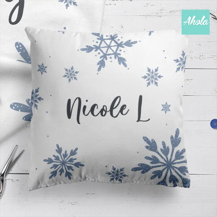【Snowflake】Cushion Cover 冬日雪花咕套 (**送咕芯)