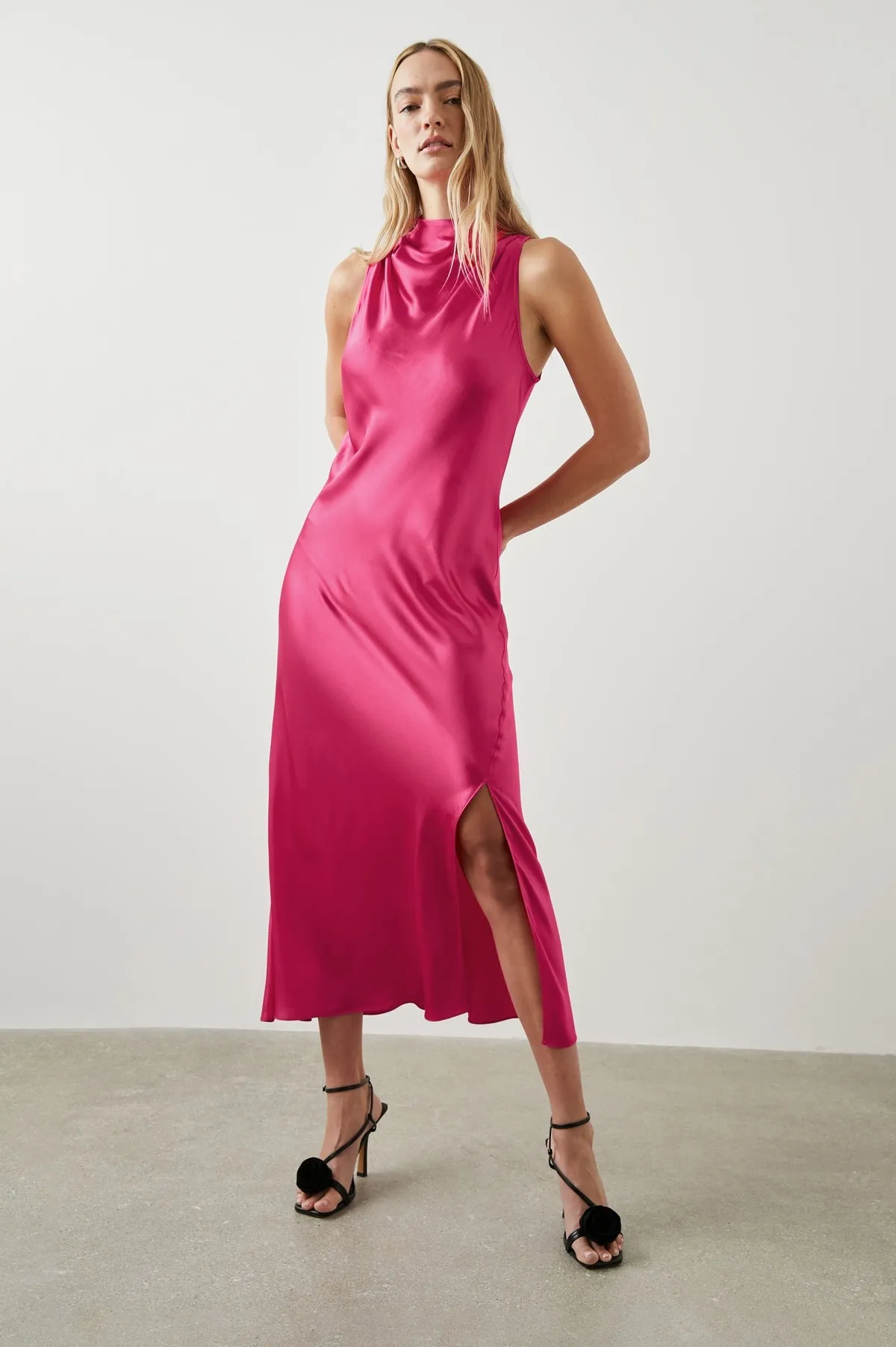 Solana Dress - Magenta